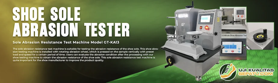 Uji Kualitas Sepatu Banner 5